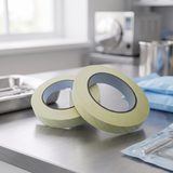 Pressure steam sterilization chemical indicator tape